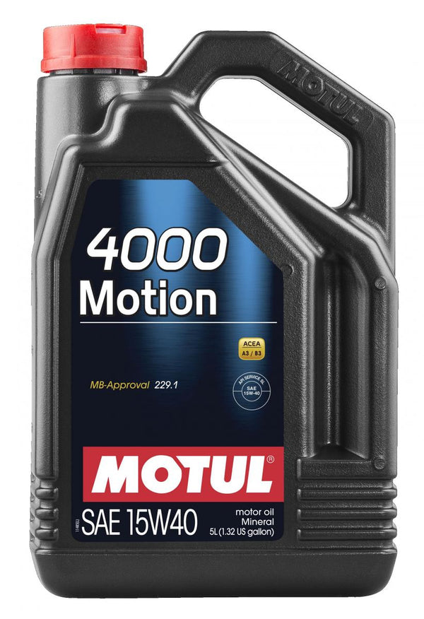 MOTIF 4000 MOTION 15W40 5L (4 PCS / CARTEUR)