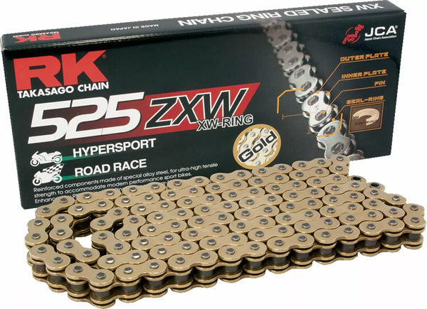 RK Chain RK525ZXW GG 120R GB525ZXW-12