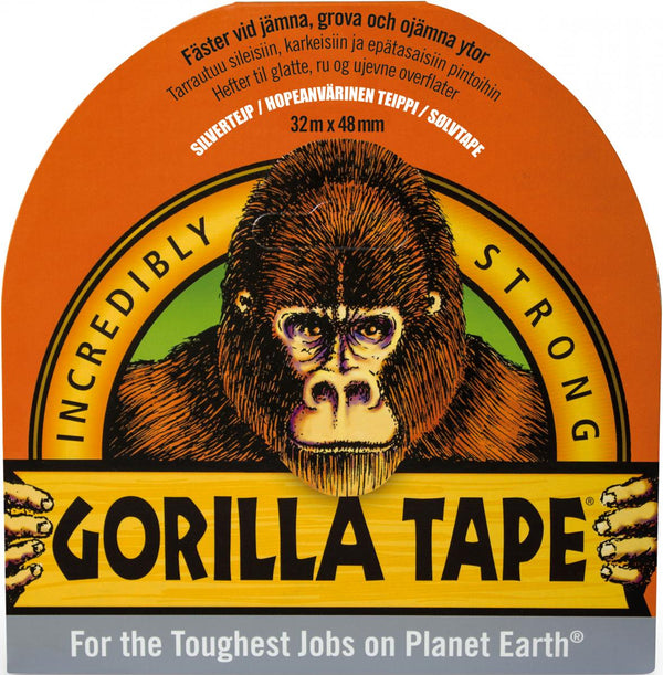 Gorilla tape silver 32mx48mm