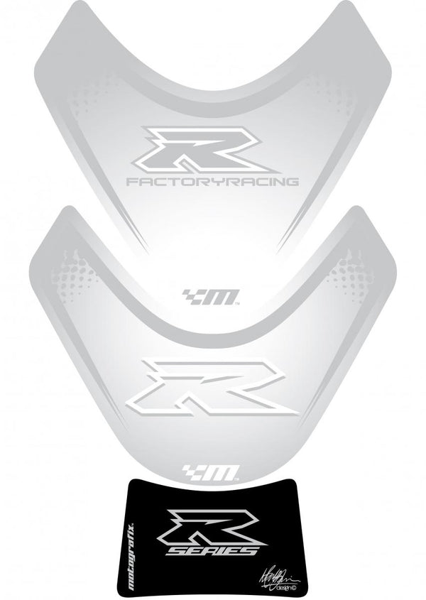 Tank Protection 09-15 GSXR1000WHITE/Silver