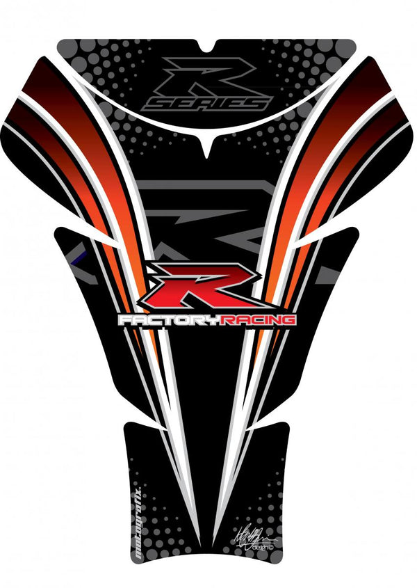 Tank Protection 05-08 GSXR1000/06-15 GSXR600 750 Black/Orang