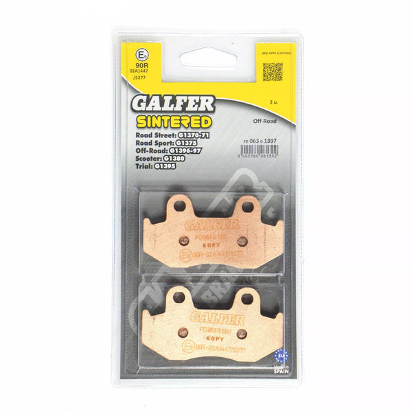 Galfer Bremsbelastung Sintered ATV FD063G1397