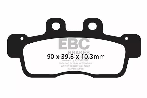 EBC BRAKE PAD SFA ORG SCOOTER SFA632