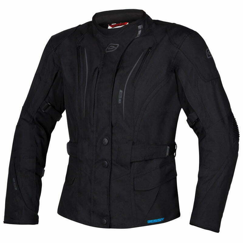 Ozone Lady Textile MC Jacke Sahara Schwarz