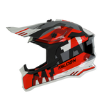 MT -Helme kreuzen MC Helm Ayra Falcon Pearlrot