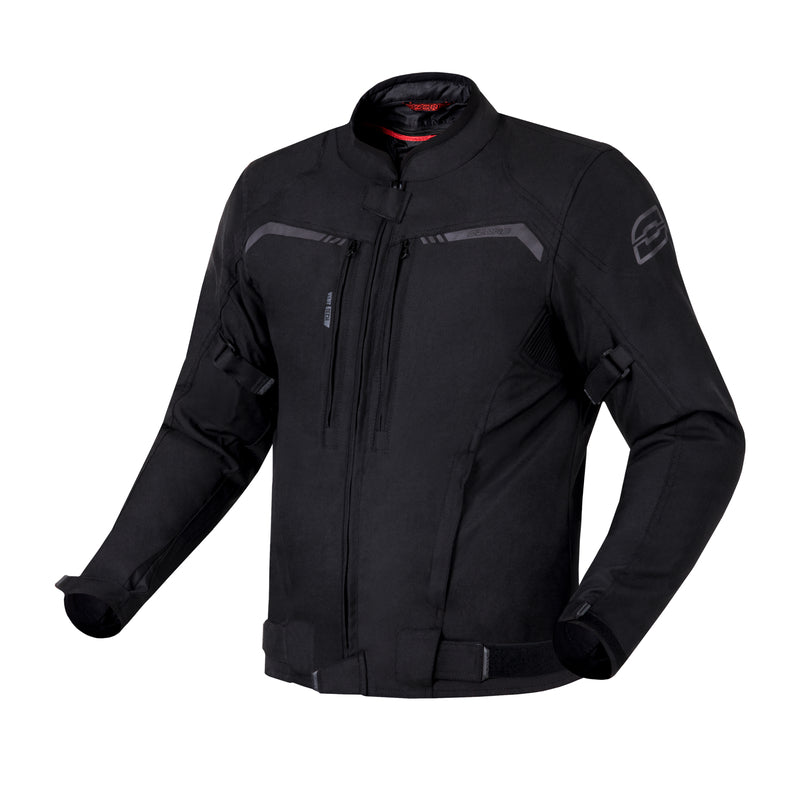 Ozone textile mc-jacket delta iv black