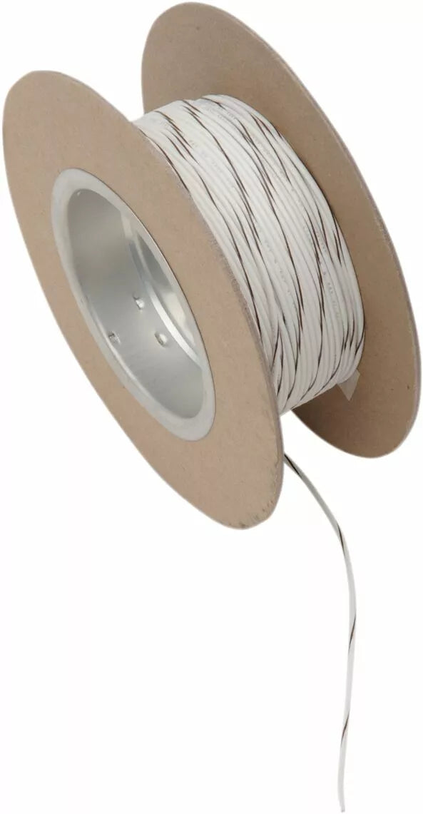 NAMZ WIRE 18G 100 'WHITE / BRORN NWR-91-100