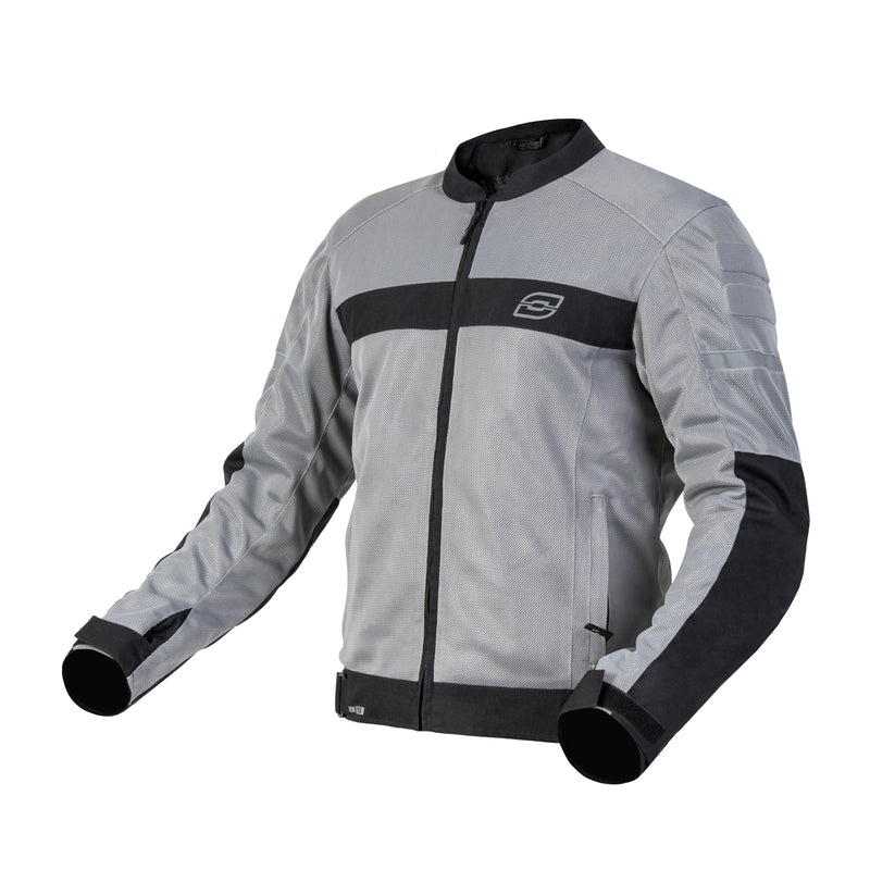 Ozone textiel MC-Jacket Dart Gray