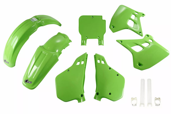 Kit de carrosserie UFO complet KX250 90-91 OE91 KAKIT188F @ 999A