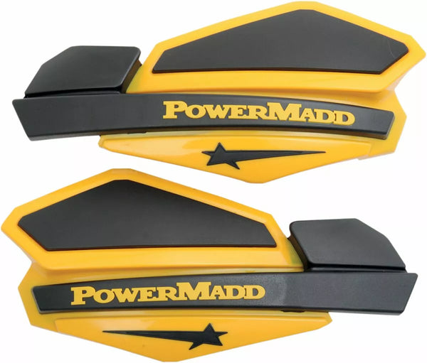 PowerMadd Handguards -ster YW/BK 34201