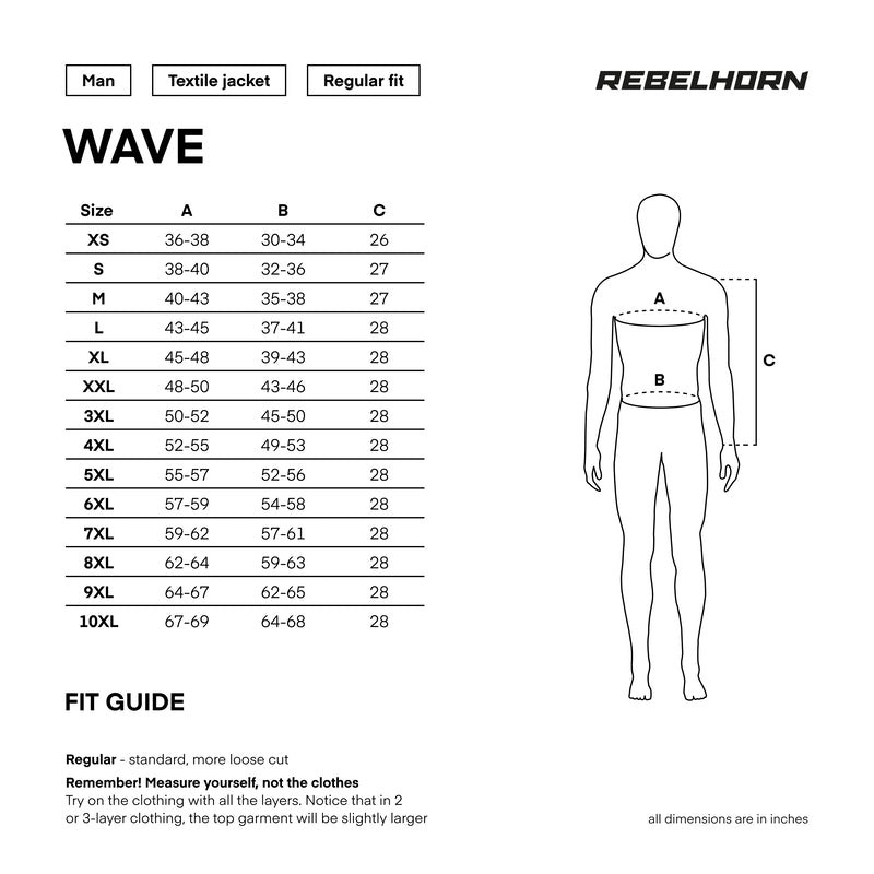 Rebelhorn textiel mc jas golf grijs