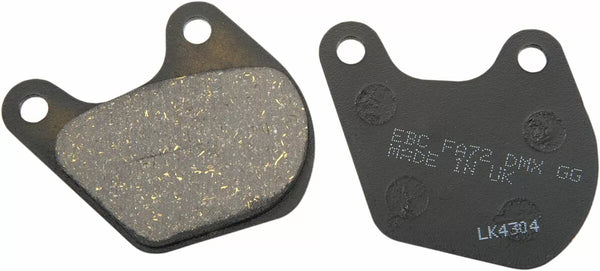 EBC Brake Pad FA ziet er organische FA072 uit