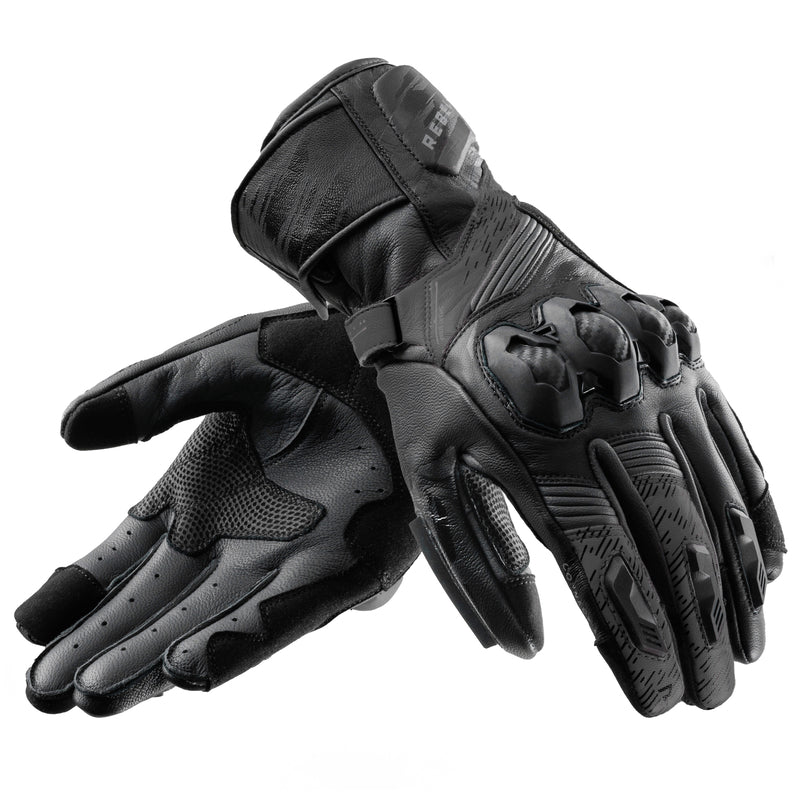 Rebelhorn mc gants vipère noire