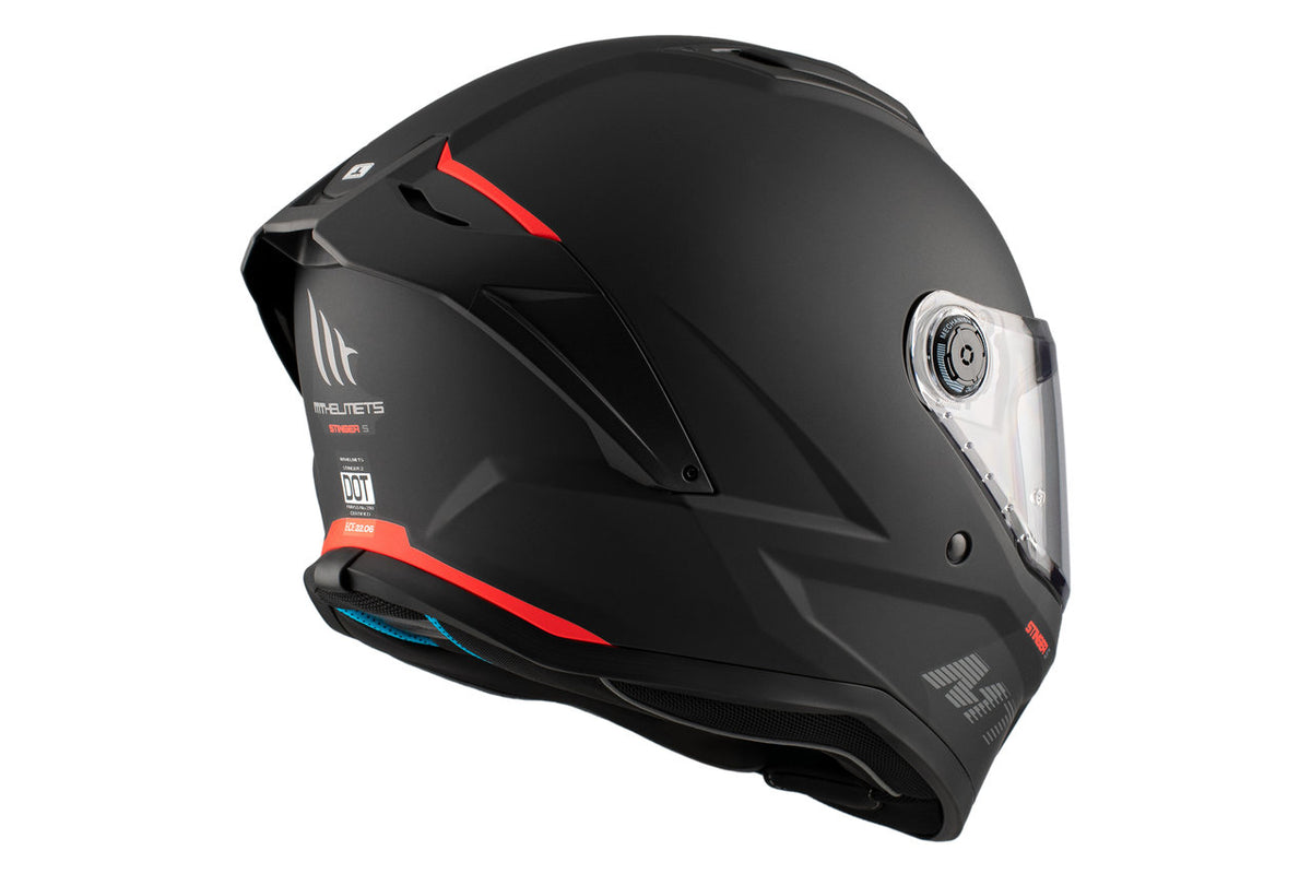 MT Helme Integral MC Helm Stinger 2 Matt Schwarz