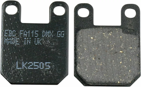 EBC Brake Pad FA ziet er organische FA115 uit