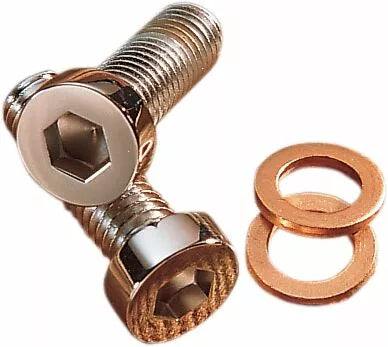 Gardner-Westcott-Dämpfer-Rohrschrauben/Waschanien C-61-58