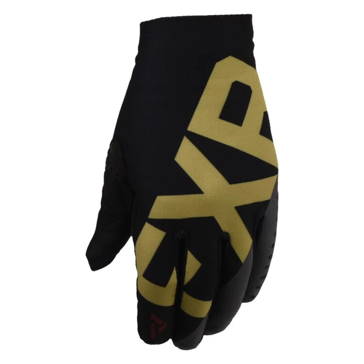 FXR Cross MC Handschuhe Slip-on Lite Black/ Gold/ Rost