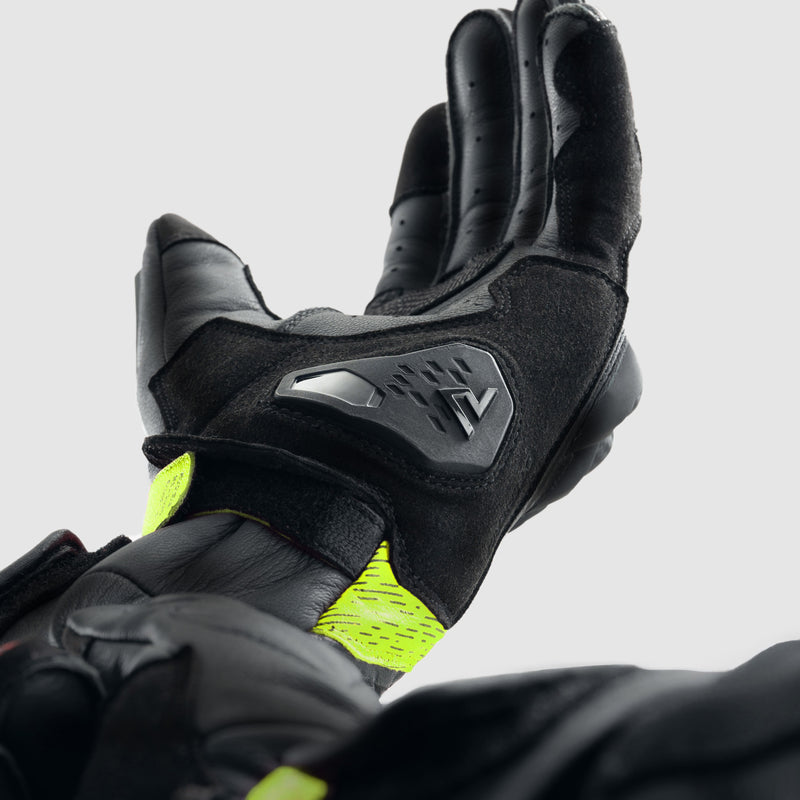 Rebelhorn MC Gloves Viper Black /Red