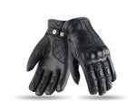 Siebzig Frauen MC Handschuhe wasserdichte SD-C33 Schwarz