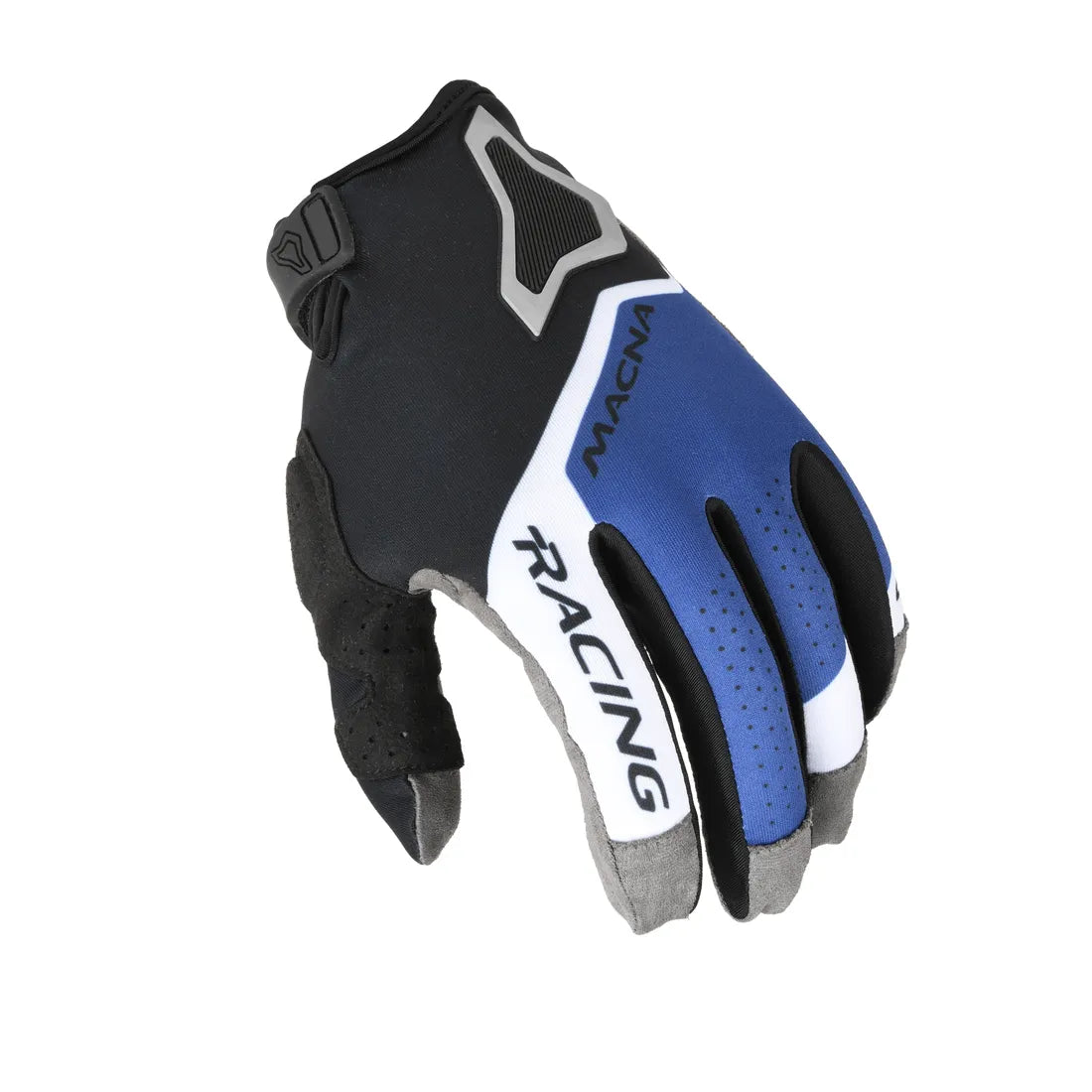 Macna cross gloves heat blue