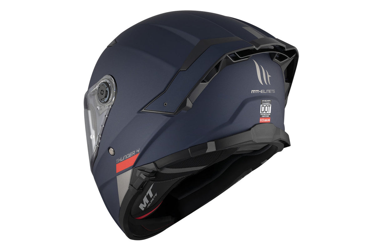 MT Helmets Integral Mc-Hjälm Thunder 4 SV Matt Blå