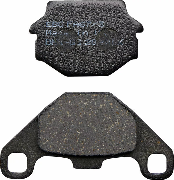 EBC Brake Pad FA ziet er organische FA067/3 uit
