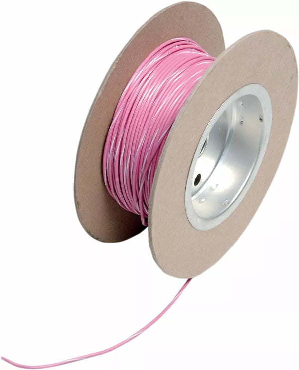 NAMZ WIRE 18G 100 'ROSE / BLANC NWR-109-100