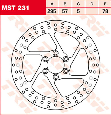 TRW -Rotor TRW MST231 MST231