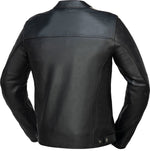 IXS MC-Leather Jacke Ld Classic Stripe Schwarz