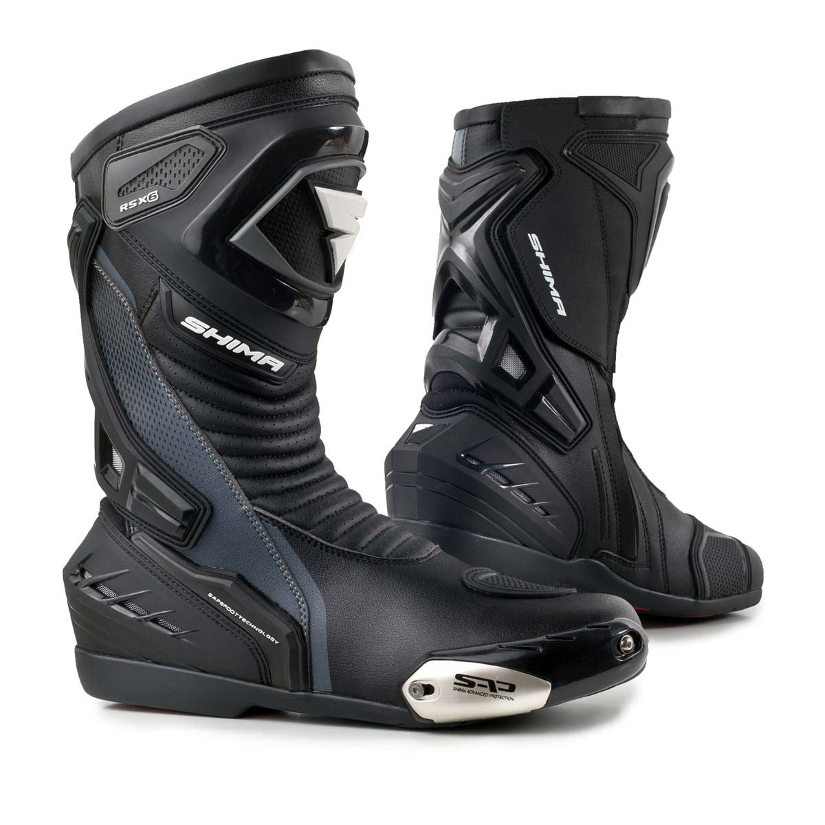 Shima Sport MC Boots RSX-6 Schwarz