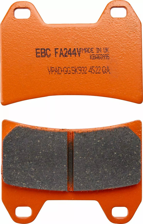 EBC Brake Pad Vee Semisntrd FA244V
