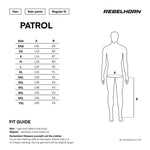 Rebelhorn textiel mc-panty patrouille zwart