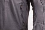 GMS MC-Lederjacke Panther Schwarz