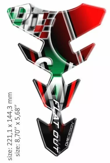 Oneedesign Tank Pad Slim Ducati Cgexs60p