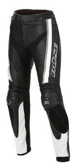 Buse mc-leather pants Mille black /white