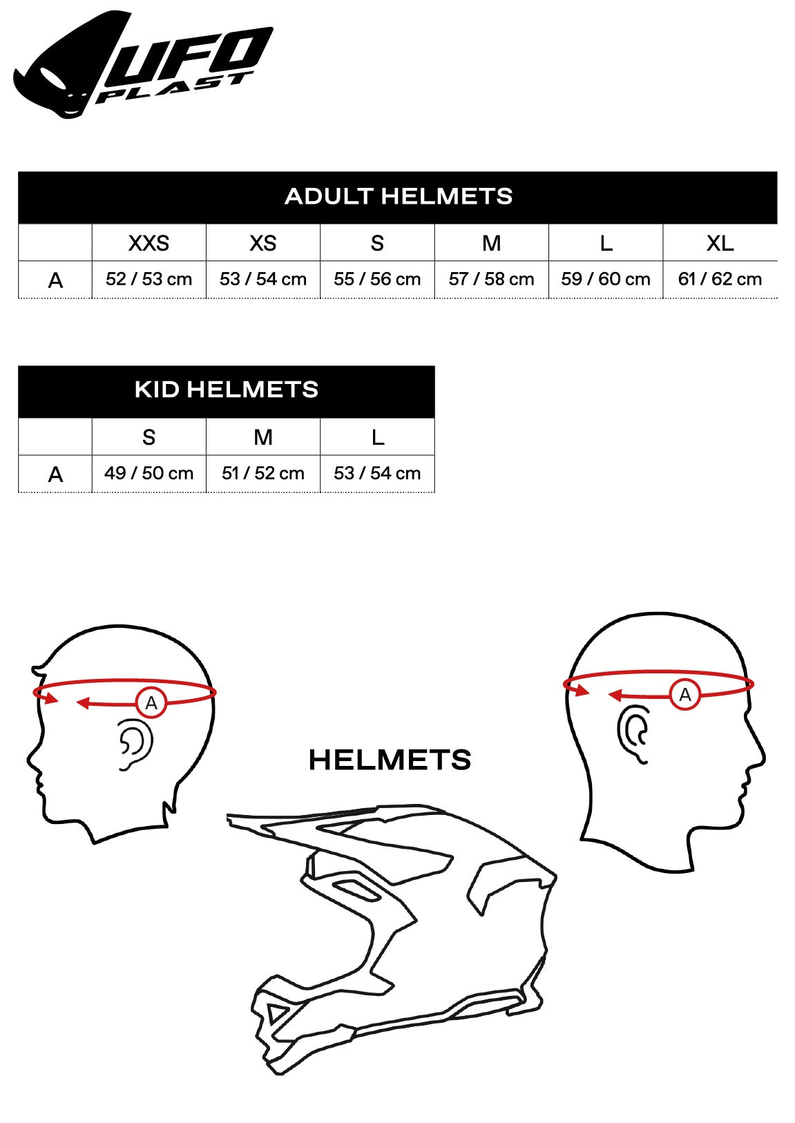 UFO Jet MC Helm Sheratan Matte Black