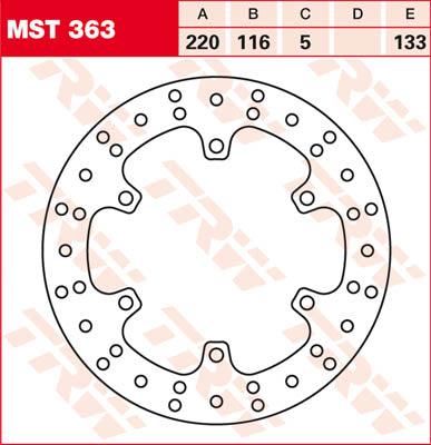 TRW -Rotor TRW MST363 MST363