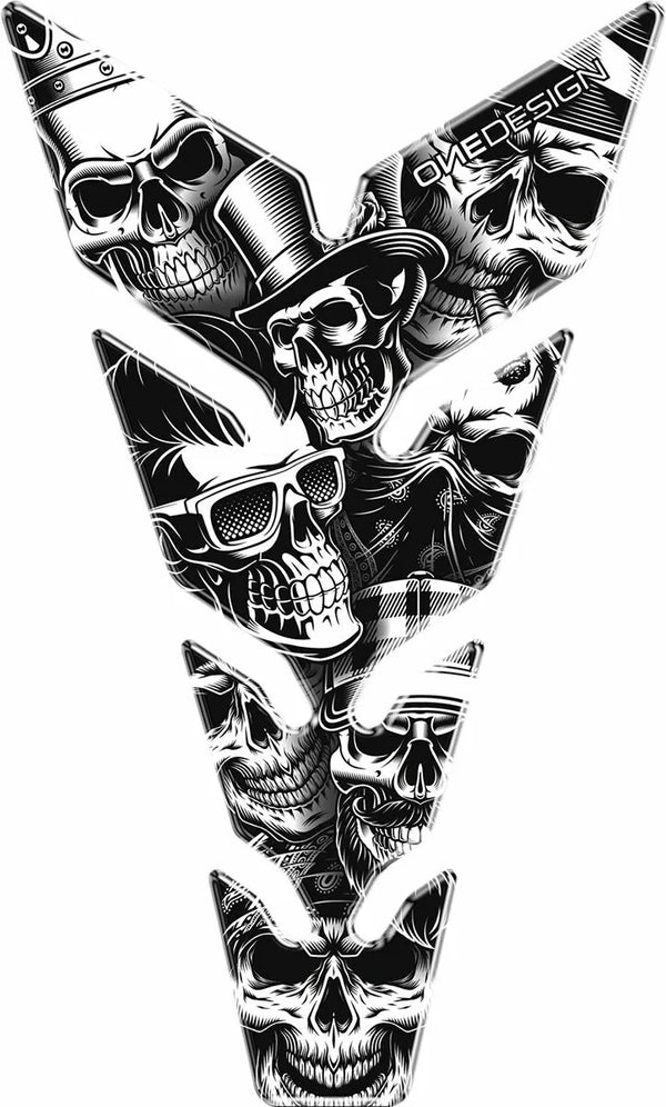 Oneedesign Tankpad Max Skulls1 Pad8p