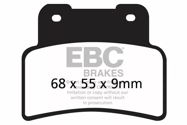 EBC BRAKE PAD HH SINT SCOOTER SFA432HH