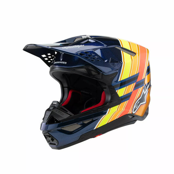 Casque Alpinestars (MX) S-M10 TLD25 BL / OR / YL M 8300325-7156-M