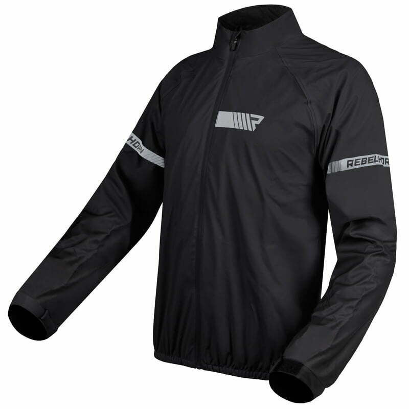 Rebelhorn Regenjacke Ozean Schwarz 