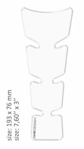 Oneedesign Tank Pad Slim transparant CGSlitp