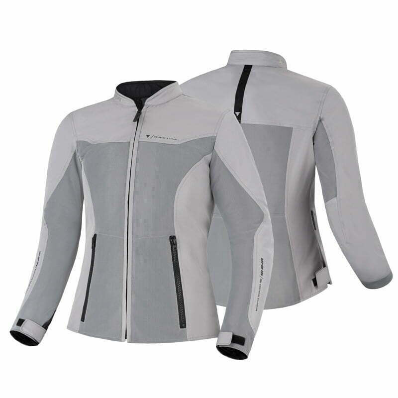 Shima Lady Textile MC Jacke OpenAir Grey