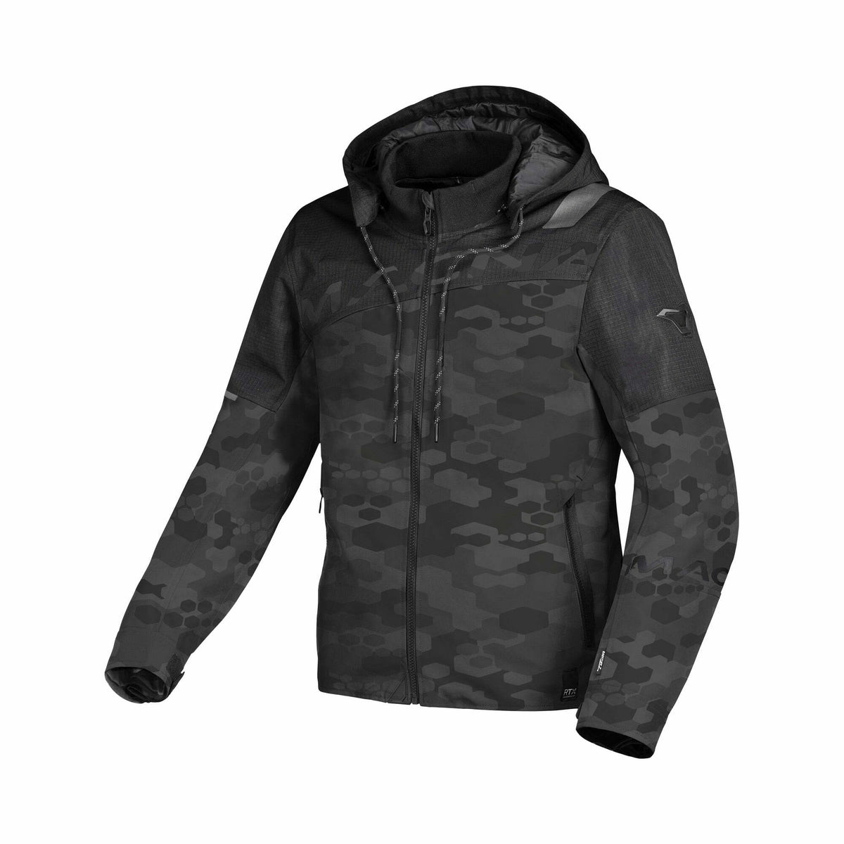 Macna Textile MC Jacket WaCoon Schwarz /Camo