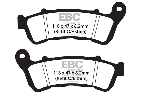 EBC Brake Pad Epfa zijn ext pro epfa388hh