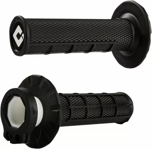 ODI Grip 1/2 Waffel MX BLK H36HWB
