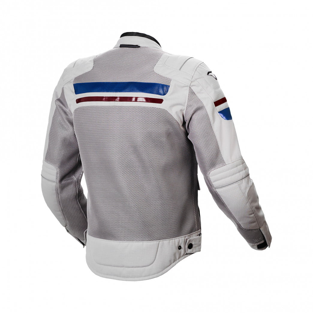 Macna Dam Textil Mc-Jacke Fluent Grau 