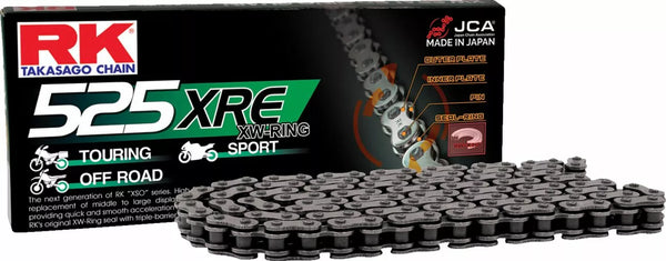 RK chaîne RK525XRE 124R 525XRE-124-CLF