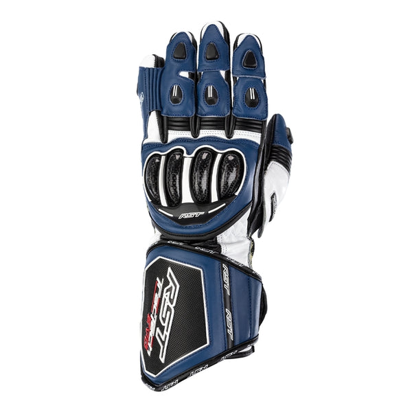 RST Tractech EVO 4 Gants en cuir - Bleu / blanc / Black Taille xxl 102666BLU -12