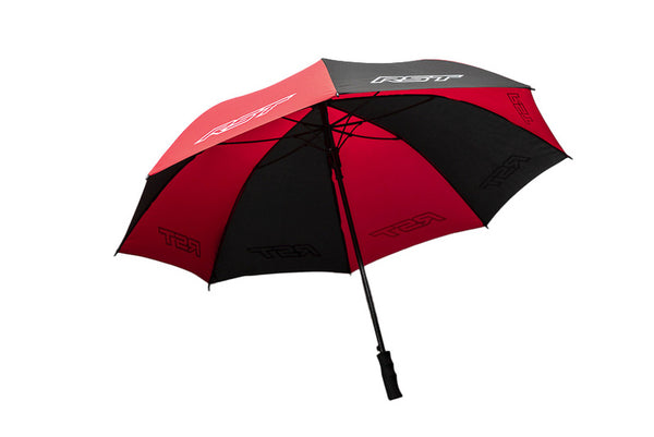 Premier parapluie parapluie - noir / rouge